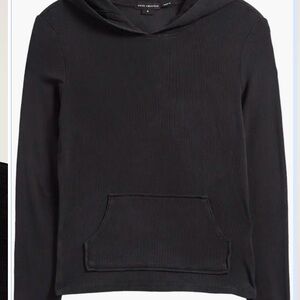 Good American Jeanius Rib Hoodie